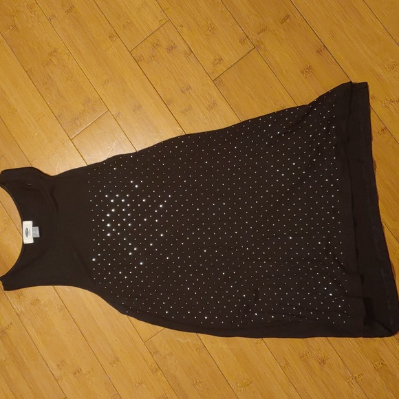 Old Navy tank top with silver rhinestones - Picture 2 of 4